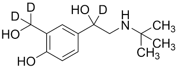 (±)-Albuterol D3 (3-hydroxymethyl D2, alpha D1)
