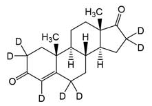 4-Androsten-3,17-dione-2,2,4,6,6,16,16 D7