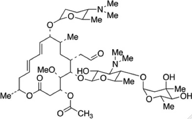 Acetyl spiramycin mixture