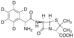 Ampicillin D5 (Mixture of diastereoisomers)