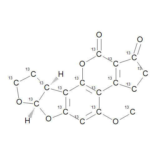 Aflatoxin B2 13C17