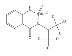 Bentazone (isopropyl-1,1,1,3,3,3) D6
