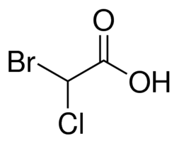 Bromochloroacetique acide
