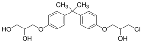 Bisphenol A (3-chloro-2-hydroxypropyl) (2,3-dihydroxypropyl)