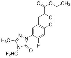 Carfentrazone ethyl