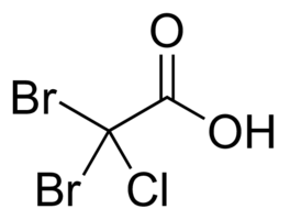 Chlorodibromoacetique acide