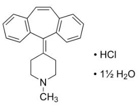 Cyproheptadine HCl 1/2 H2O