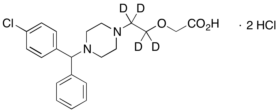 (±)-Cetirizine D4 (ethoxy D4)