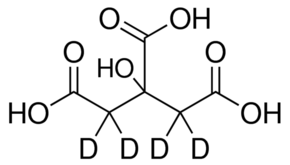 Citric Acid 2,2,4,4 D4