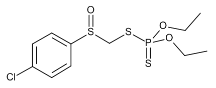 Carbophenothion sulfoxide