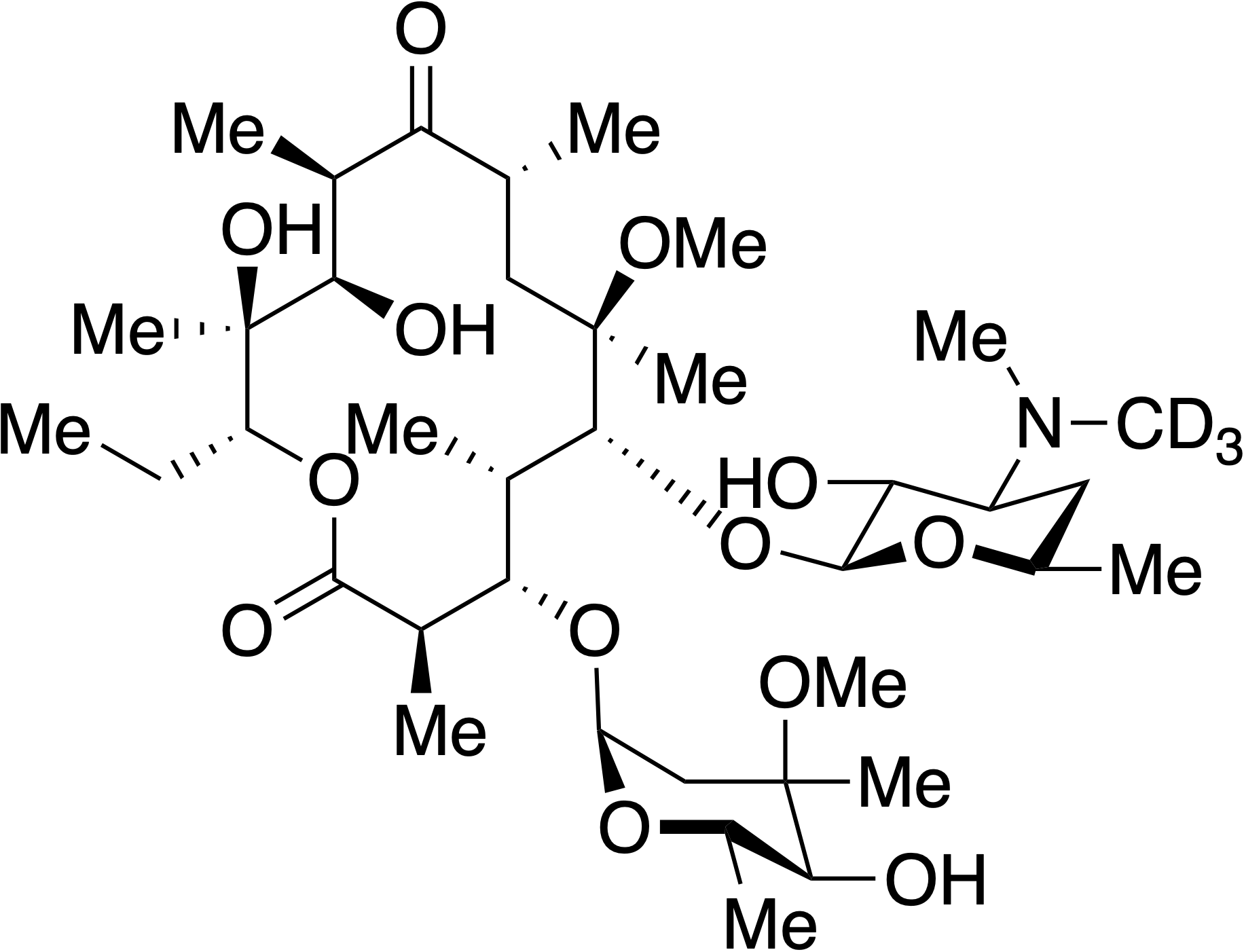 Clarithromycin-N-methyl-D3