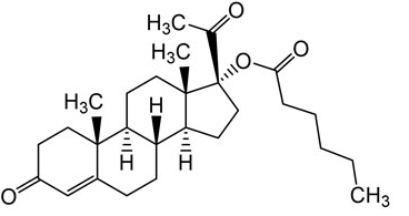 17-Caproxyprogesterone