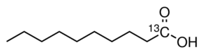 Decanoic acid 1C13