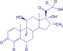 Dexamethasone-4,6alpha,21,21 D4