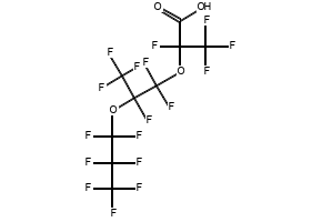 Perfluoro-2,5-dimethyl-3,6-dioxanonanoic Acid
