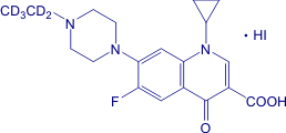 Enrofloxacin D5 HI (ethyl D5)