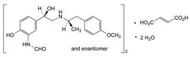 Formoterol fumarate 2H2O
