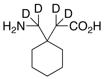 Gabapentin D4 (aminomethyl D2, acetic D2 acid)