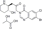 Halofuginone lactate
