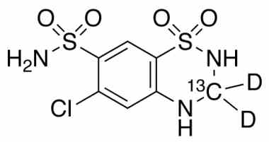 Hydrochlorothiazide 13C,D2