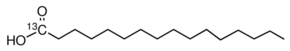 Hexadecanoic acid 13C1