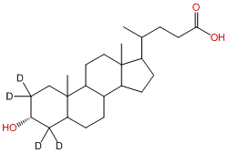 Lithocholic acid 2,2,4,4 D4