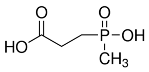 3-(Methylphosphinico)propionic acid  MPPA