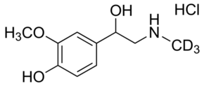 (±)-Normetanephrine-alpha,beta,beta D3 HCl