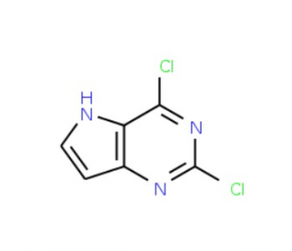 2,4-Dichloro-5H-pyrrolo(3,2-d)pyrimidine