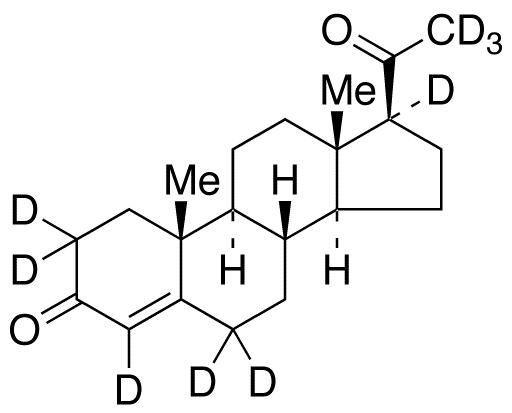 Progesterone-2,2,4,6,6,17alpha,21,21,21 D9