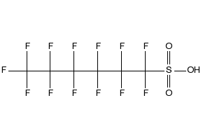 Perfluorohexane sulfonic acidPFHxS