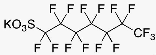 Perfluoroheptane sulfonic acid potassium