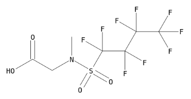 Perfluorbutanesulfonylamide(N-methyl)acetate