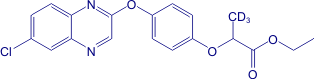 (±)-Quizalofop-ethyl D3 (propionate-3,3,3 D3)