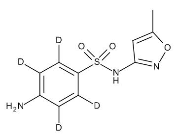 Sulfamethoxazole D4 (benzene D4)