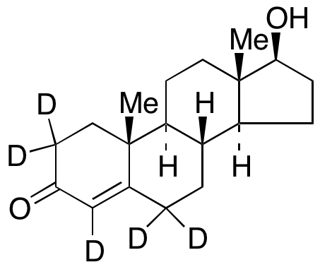 Testosterone-2,2,4,6,6 D5