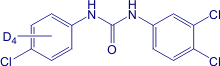 Triclocarban D4 (4-chlorophenyl D4)
