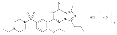 Vardenafil Hydrochloride trihydrate